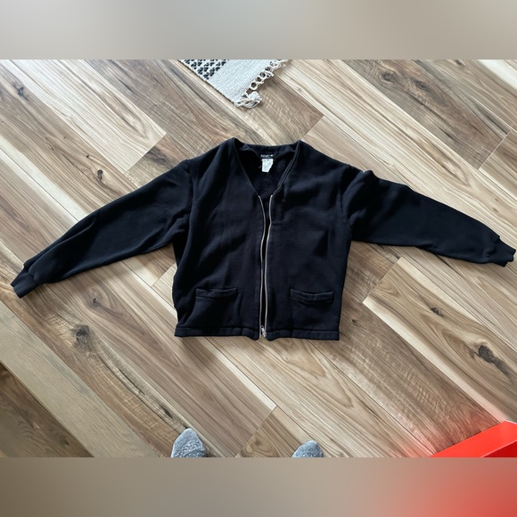 Vintage Agnes B Drop Sleeve sweatshirt Cardigan - Picture 1 of 6